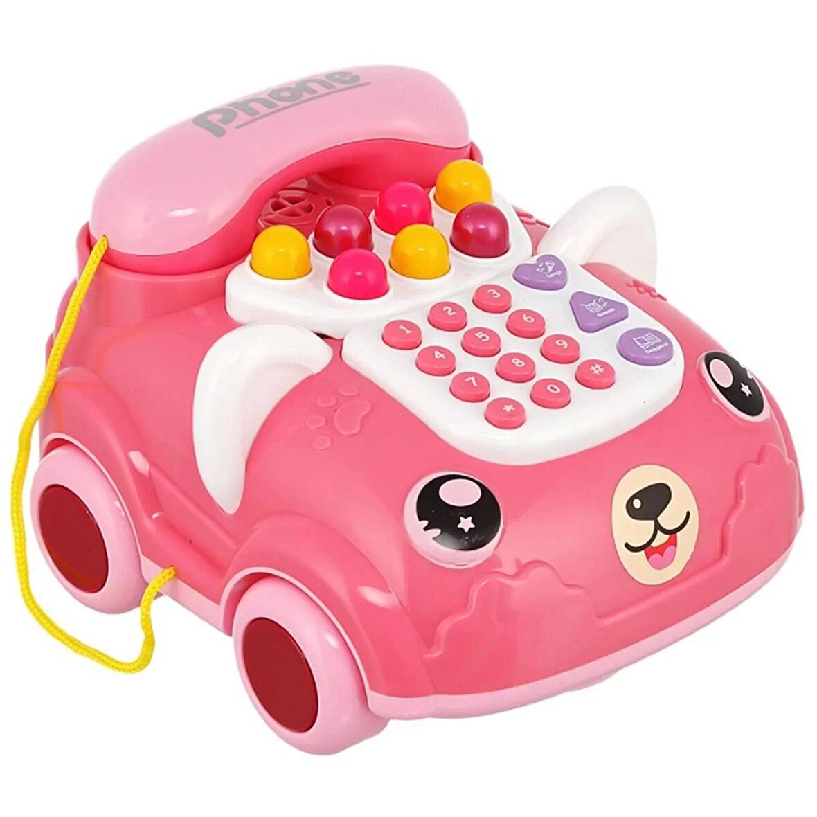 Eğitici Telefon Arabalı Işıklı Müzikli